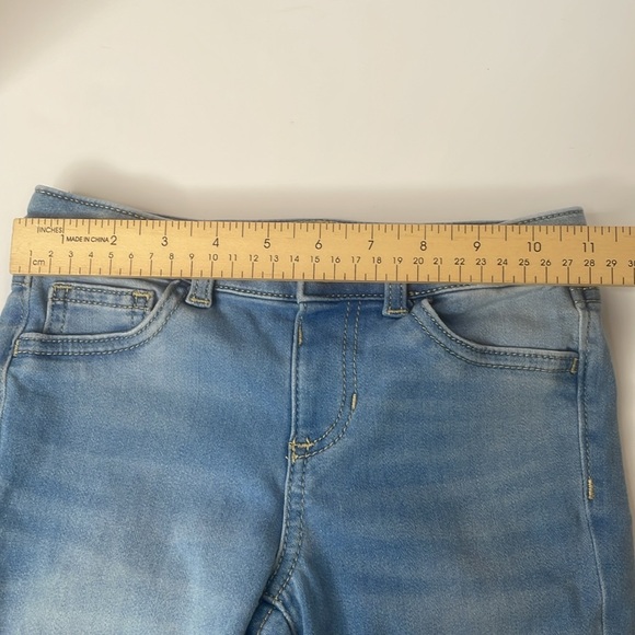 Jumping Beans Pants Girls Blue Washed Stretch Pants - Picture 8 of 10